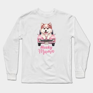 Husky mama Long Sleeve T-Shirt